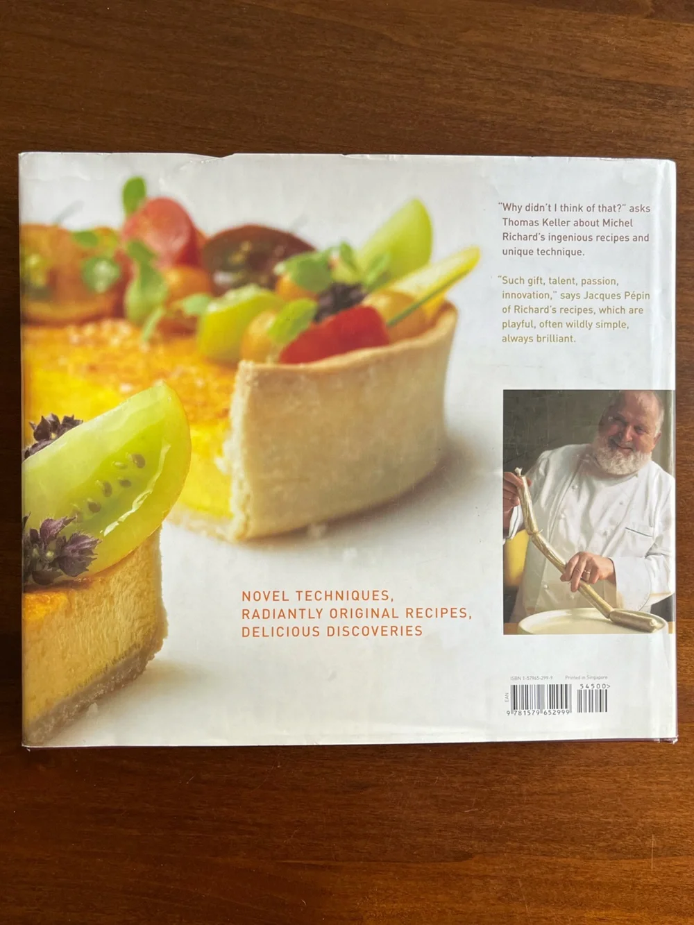Happy in the Kitchen Cookbook- by James Beard Award Winning Chef Michel Richard